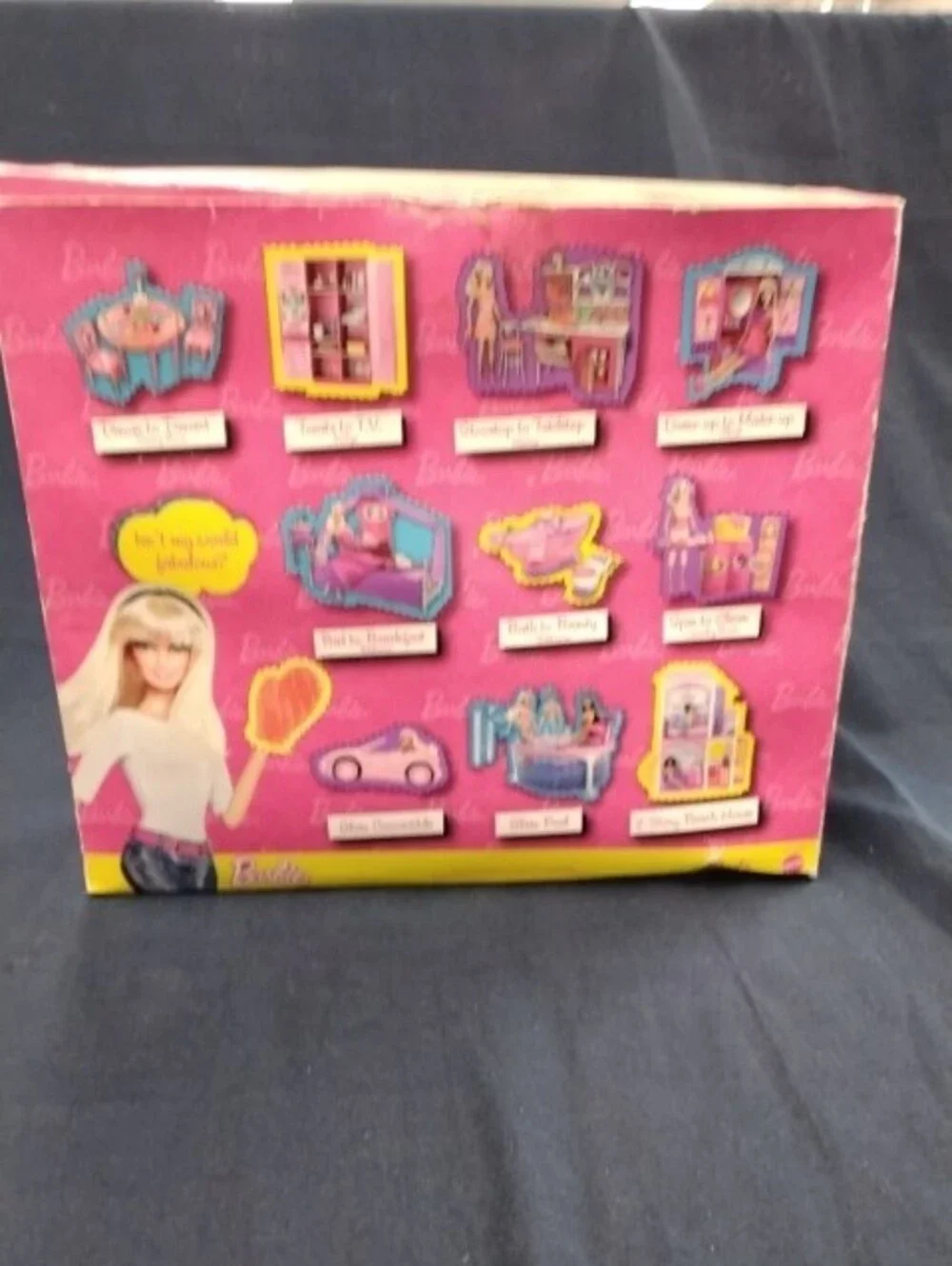 Barbie laundry room